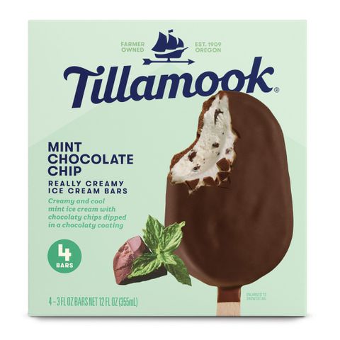 Tillamook Mint Chocolate Chip Bars