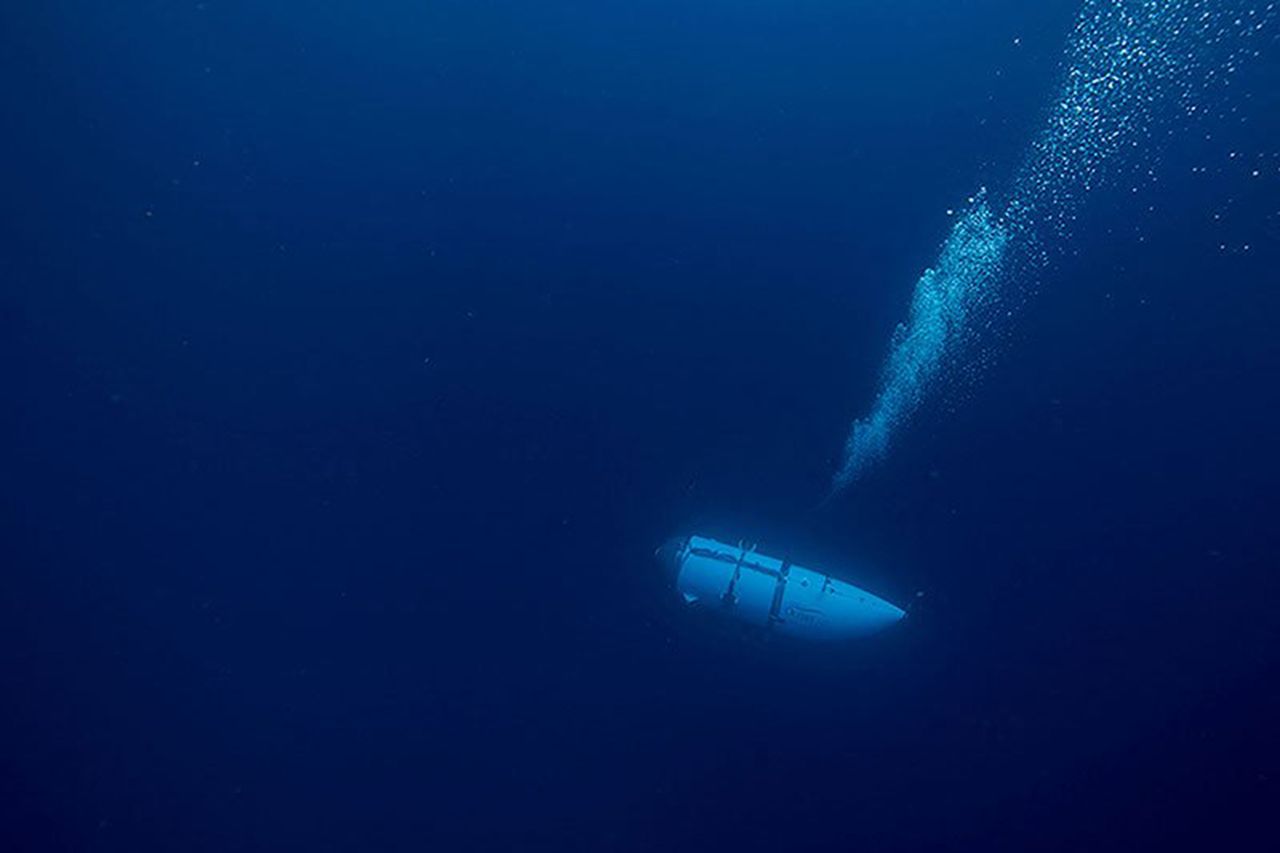 The 'Titan' submersibleCredit: OceanGate/ZUMA Press Wire/Shutterstock