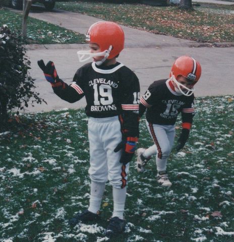 Travis and Jason KelceCredit: Courtesy of Donna and Ed Kelce