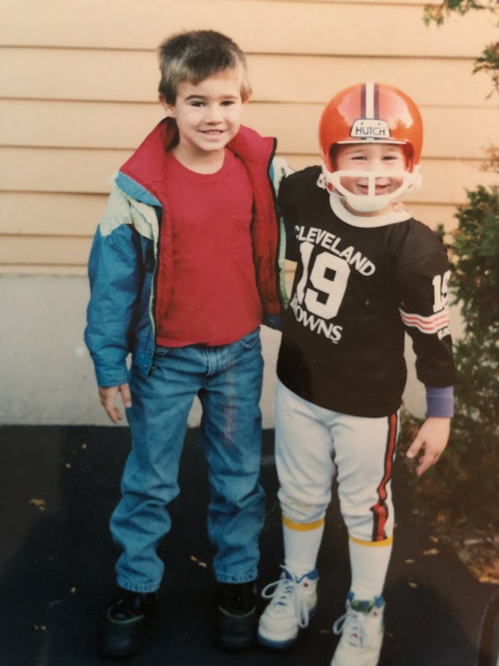 Travis and Jason KelceCredit: Courtesy of Donna and Ed Kelce