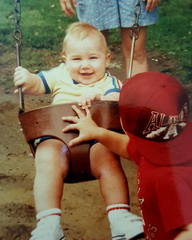 Travis Kelce throwback photoCredit: Travis Kelce/Instagram