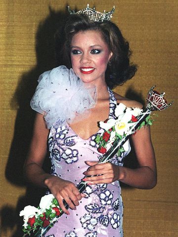 Vanessa Williams poses after making history as the first Black woman to win Miss America in 1983Credit: AP