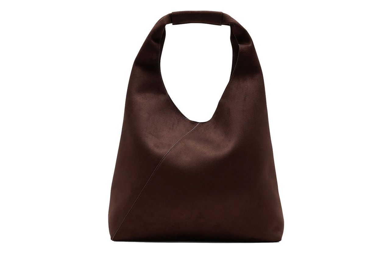 Vegan Leather Slouchy Tote Credit: Banana Republic