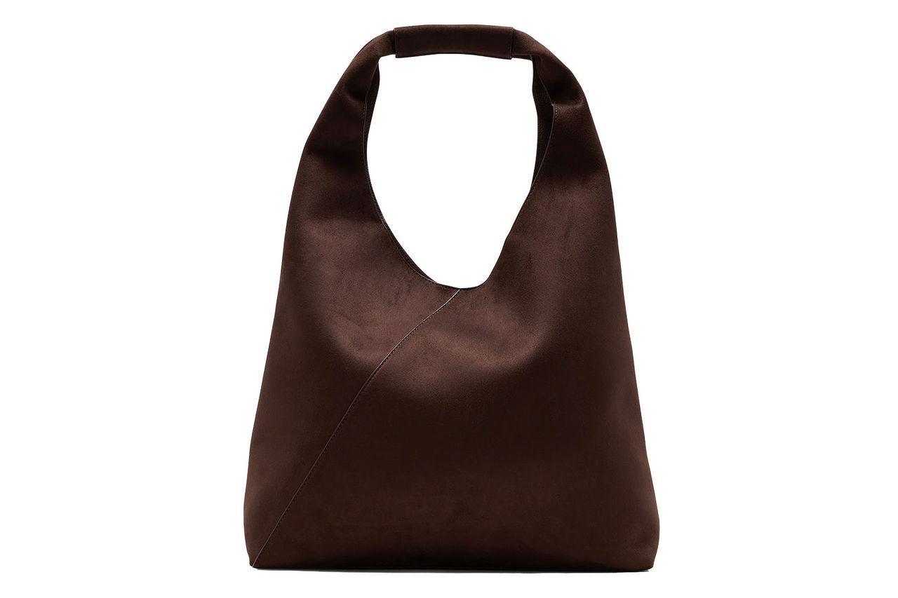 Vegan Leather Slouchy Tote Credit: Banana Republic