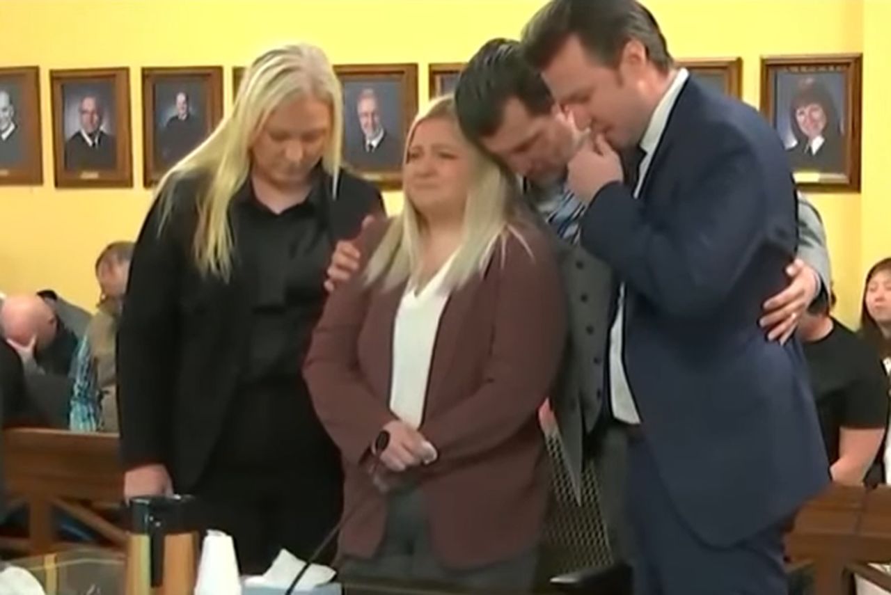 Nichole Rice during her verdict reading in 2025.Credit: Court TV