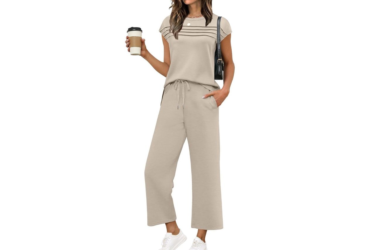 WIHOLL Two Piece Sets for Women Summer Spring Travel Vacation Outfits Credit: Amazon