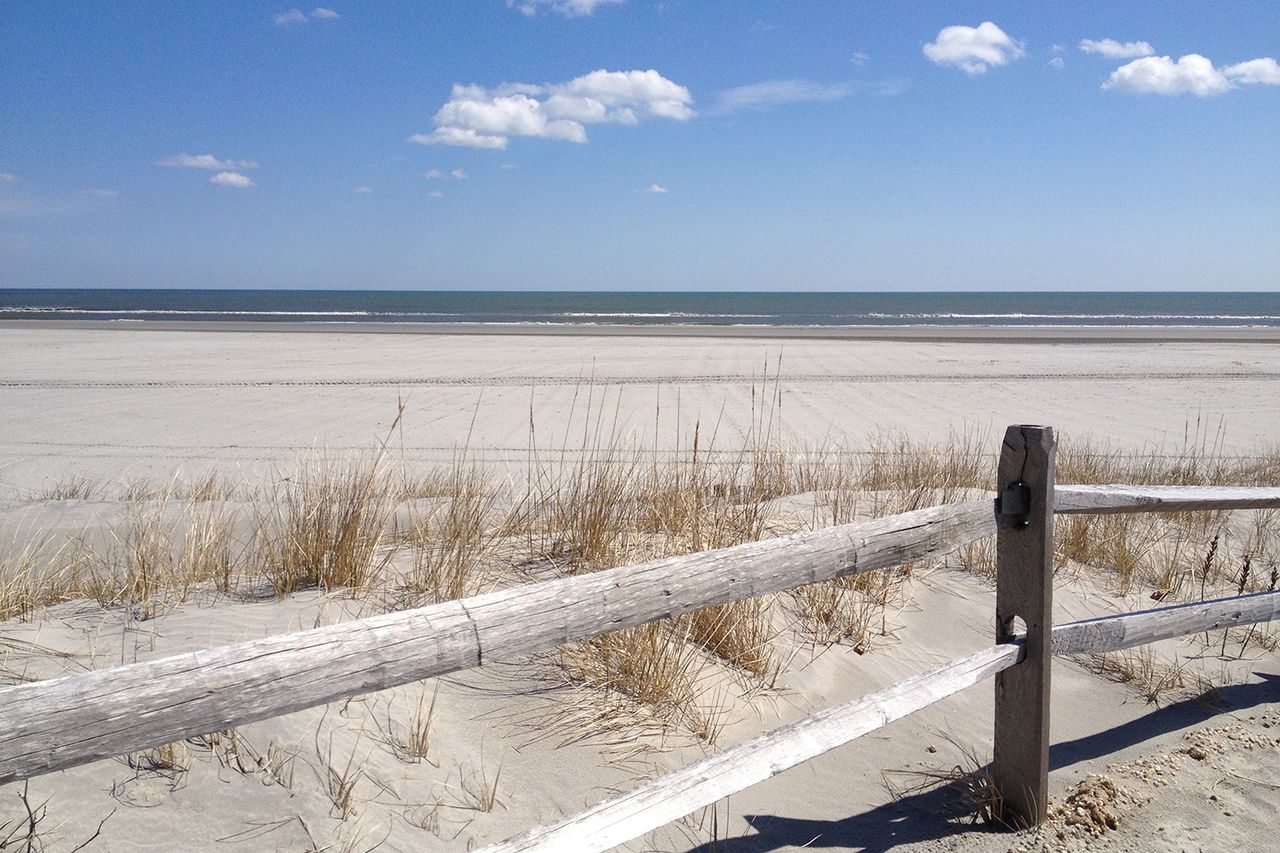 The beach and ocean in Wildwood, N.J.Credit: Getty