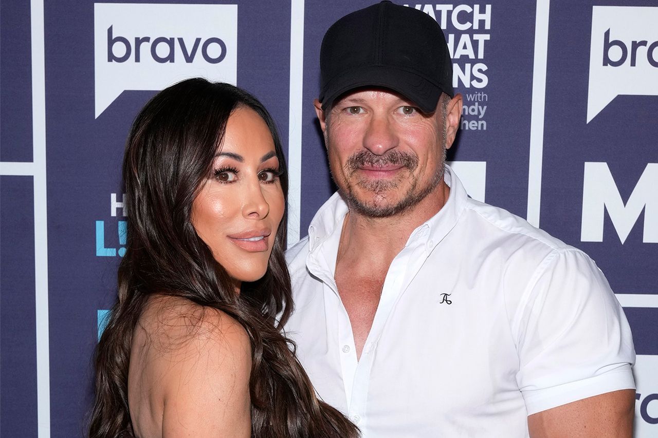 Angie Katsanevas, Shawn Trujillo on Watch What Happens Live Angie Katsanevas and Shawn TrujilloCredit: Charles Sykes/Bravo via Getty