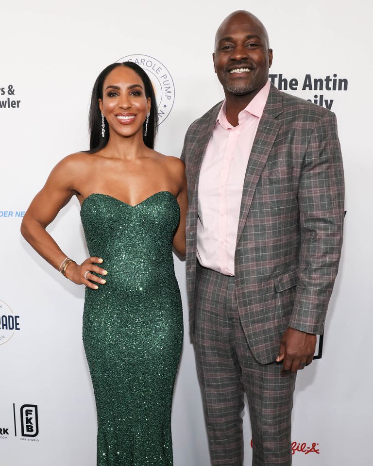Annemarie Wiley and Marcellus Wiley attend the 23rd annual Harold & Carole Pump Foundation GalaCredit: Rodin Eckenroth/Getty