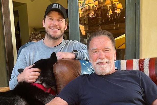 Chris Pratt and Arnold SchwarzeneggerCredit: Chris Pratt/ Instagram