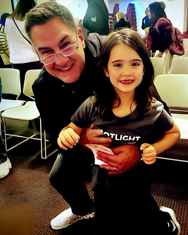 Blake McCrory with his daughter, Blakely.Credit: Courtesy of Lindsey McLeod McCrory