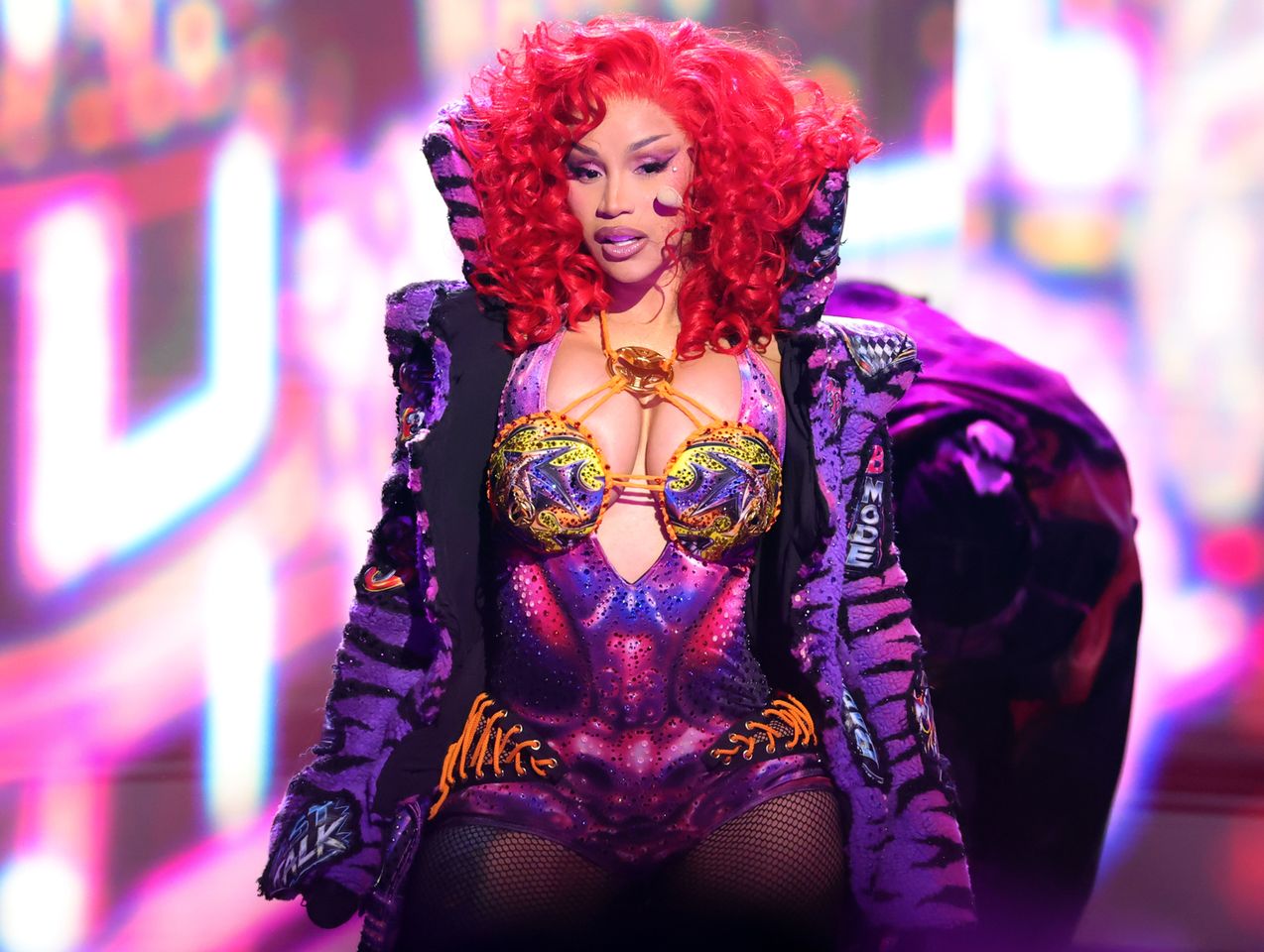 Cardi B performs onstage during the 2026 BET Awards at Peacock Theater on June 28, 2026 in Los Angeles, California. Cardi B at the BET Awards in Los Angeles in June 2026Credit: Kevin Winter/Getty