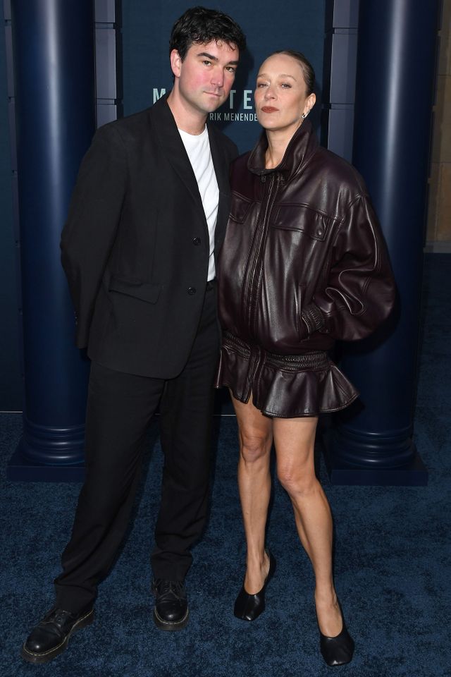 Sinisa Mackovic and Chloë Sevigny arrive at the Los Angeles Premiere Of Netflix’s “Monsters: The Lyle And Erik Menendez Story” at The Egyptian Theatre Hollywood on September 16, 2024, in Los Angeles, California.Credit: Steve Granitz/FilmMagic