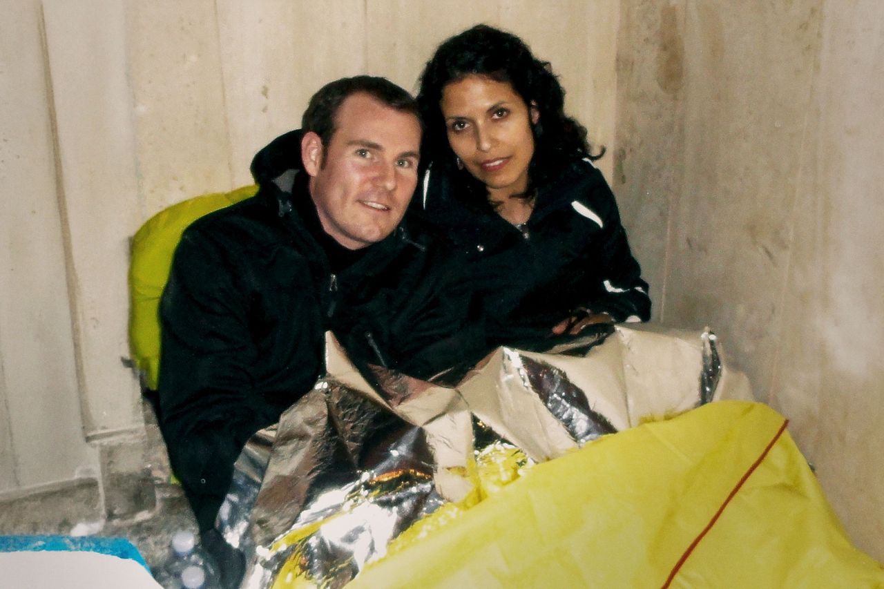 Nicholas Taliaferro; Patty Sandoval in Shipwrecked: A photo of Nicholas Taliaferro and Patricia “Patty” Sandoval shown in ‘Shipwrecked: Nightmare at Sea’Credit: Courtesy Netflix
