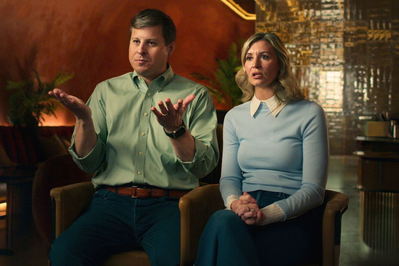 John and Meghan Scimone in Shipwrecked: Nightmare at Sea John and Meghan Scimone in ‘Shipwrecked: Nightmare at Sea’Credit: Courtesy Netflix