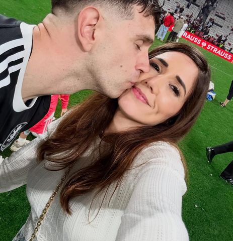 Emilano Martínez and Amanda “Mandinha” Martínez in May 2024 in Istanbul, TurkeyCredit: Mandinha Martinez/Instagram