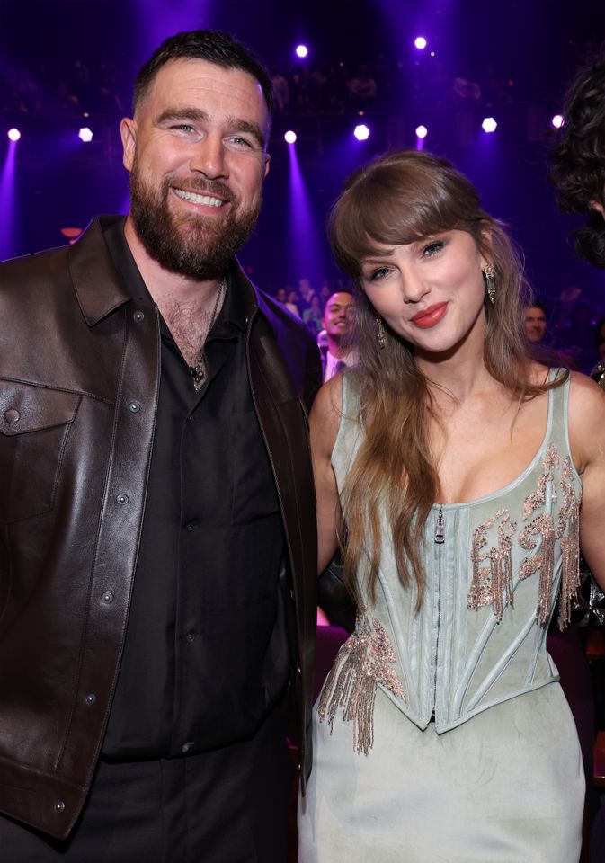 Travis Kelce and Taylor Swift attend the 2026 iHeartRadio Music Awards in Los Angeles on March 26, 2026.Credit: Getty Images