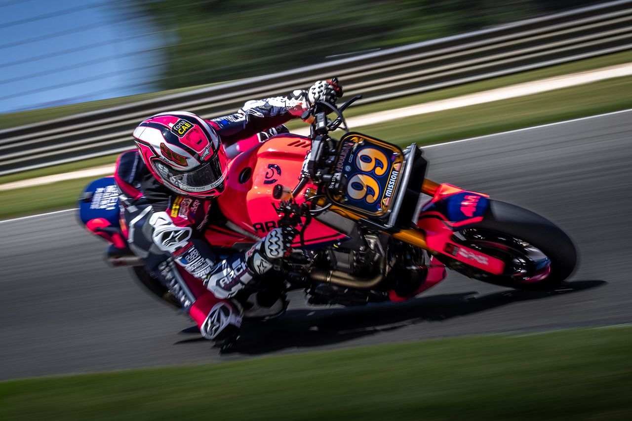 Jeremy McWilliams at MotoAmerica's Superbike Championship at Barber Motorsports Park in Birmingham, Alabama on May 16 Jeremy McWilliams at MotoAmerica’s Superbike Championship on May 16.Credit: ARCH Racing