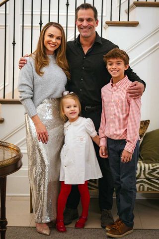 Schaech with his wife and kids in 2025Credit: Courtesy of Johnathon Schaech