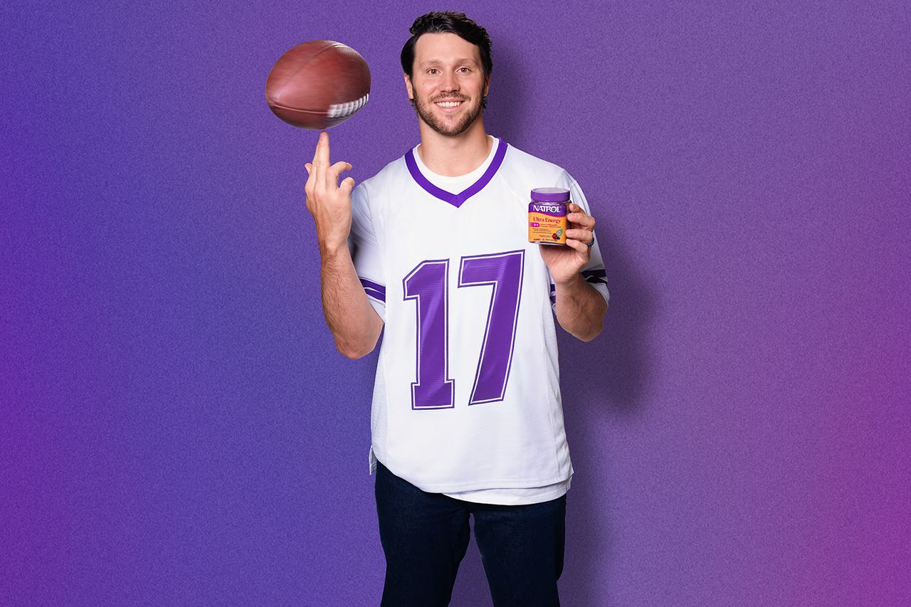 Josh Allen for Natrol Josh Allen for NatrolCredit: Courtesy of Natrol