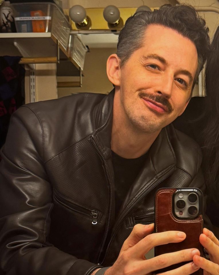 Josh Grisetti, backstage after a performance of ‘The Rocky Horror Show’ on BroadwayCredit: Walter McBride/Getty