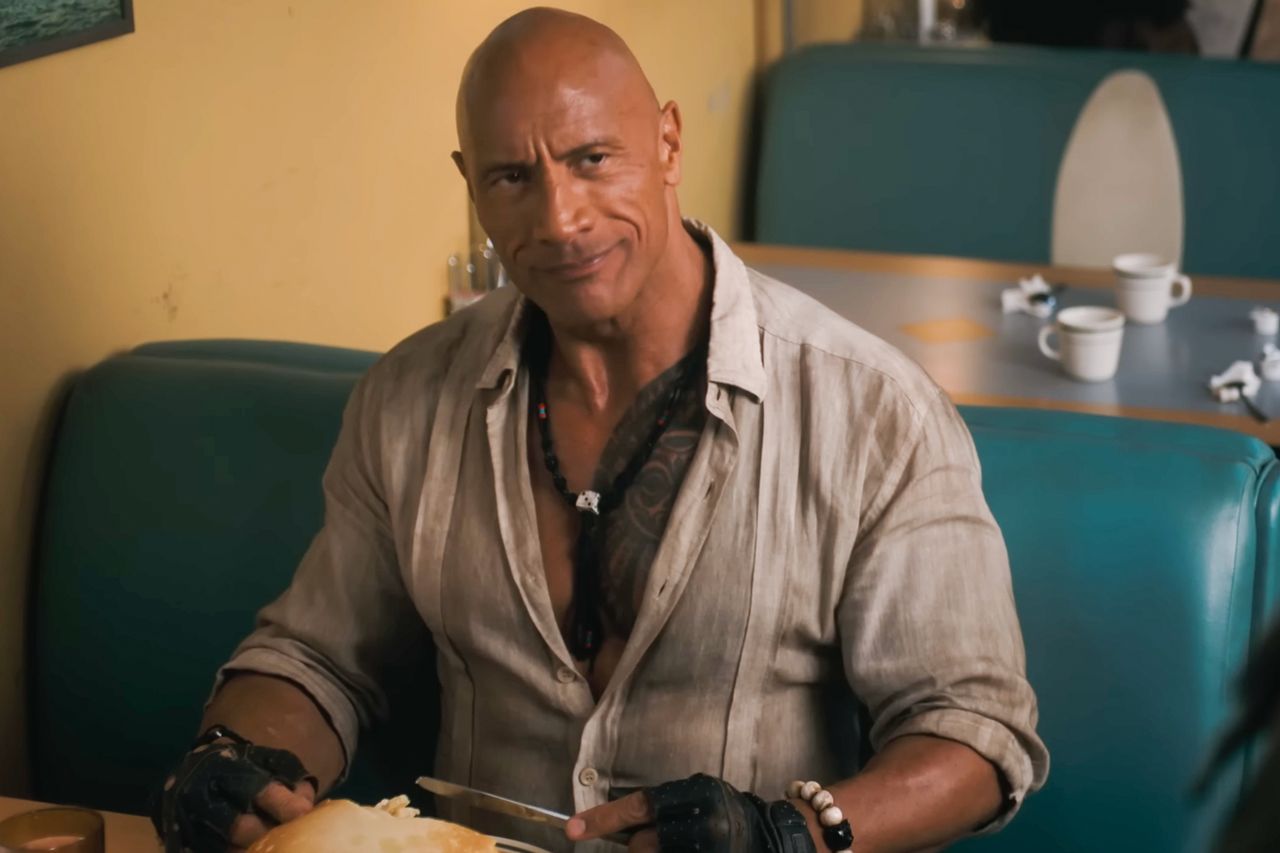 Dwayne Johnson in the Jumanji: Open World trailerCredit: Sony Pictures Entertainment