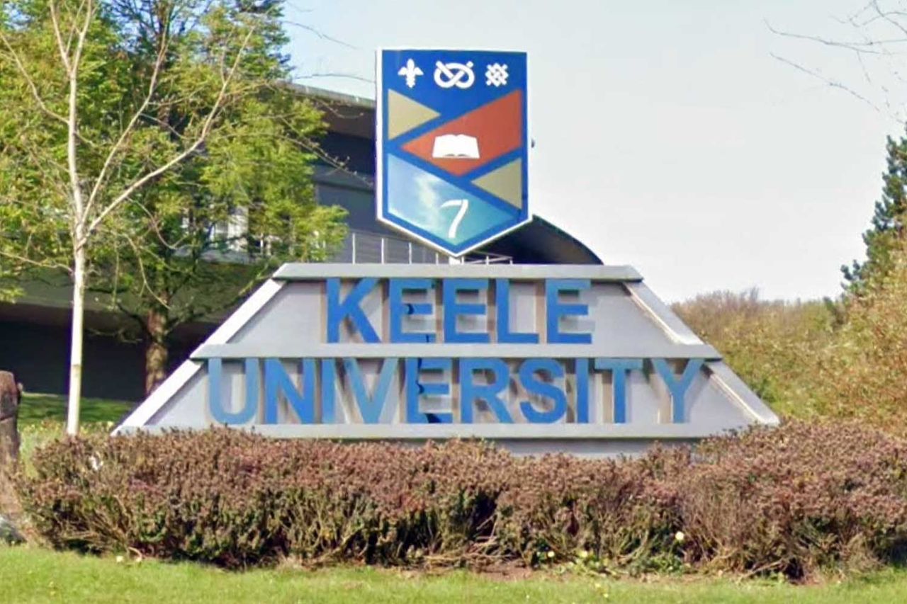Keele University Keele University in Keele, EnglandCredit: Google Maps