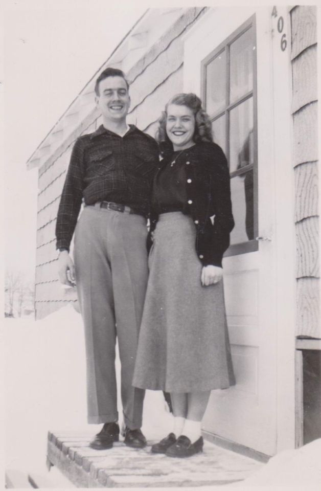 Couple, Both 99, Celebrated 80th Wedding Anniversary A young Kermit and Betty EastmanCredit: Vicki Landwehr