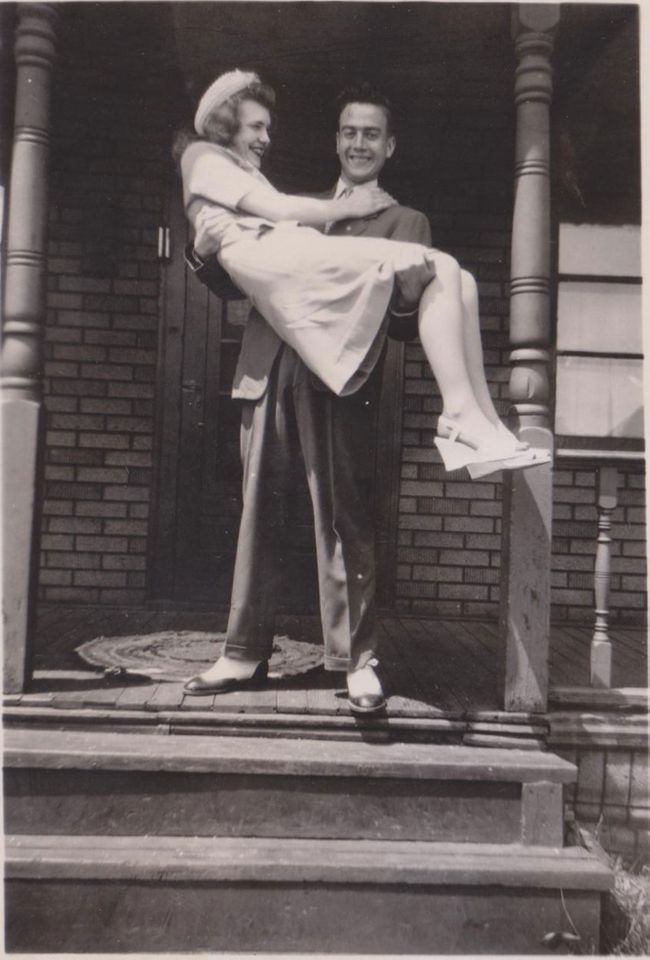 Couple, Both 99, Celebrated 80th Wedding Anniversary An archival photo of Kermit and Betty Eastman in their younger daysCredit: Vicki Landwehr