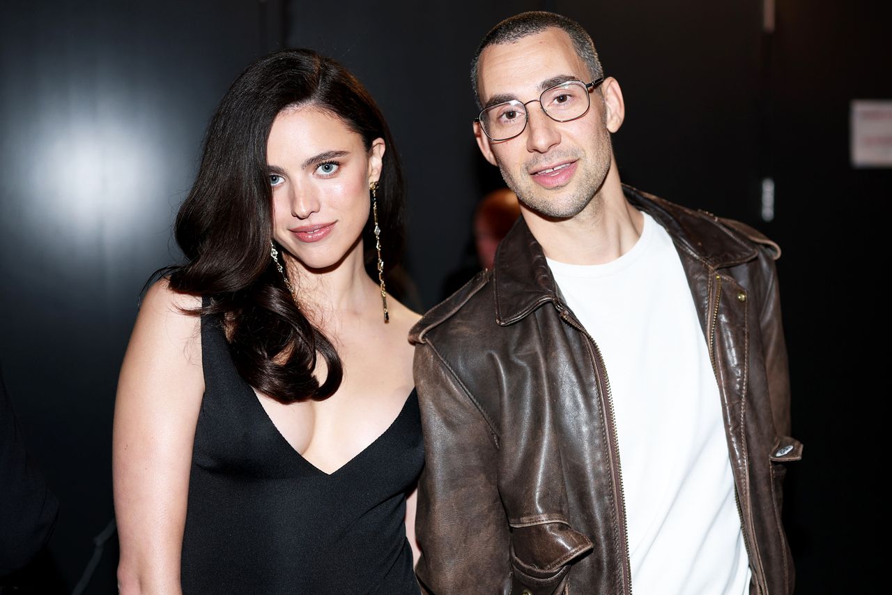 Margaret Qualley and Jack Antonoff in Los Angeles in February 2026Credit: Matt Winkelmeyer/Getty