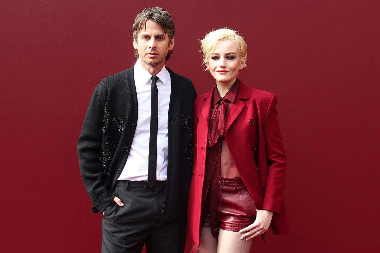 Mark Foster and Julia Garner attend the Gucci Women's Spring Summer 2025 Mark Foster and Julia Garner attend the Gucci Women’s Spring Summer 2025 Fashion ShowCredit: Vittorio Zunino Celotto/Getty