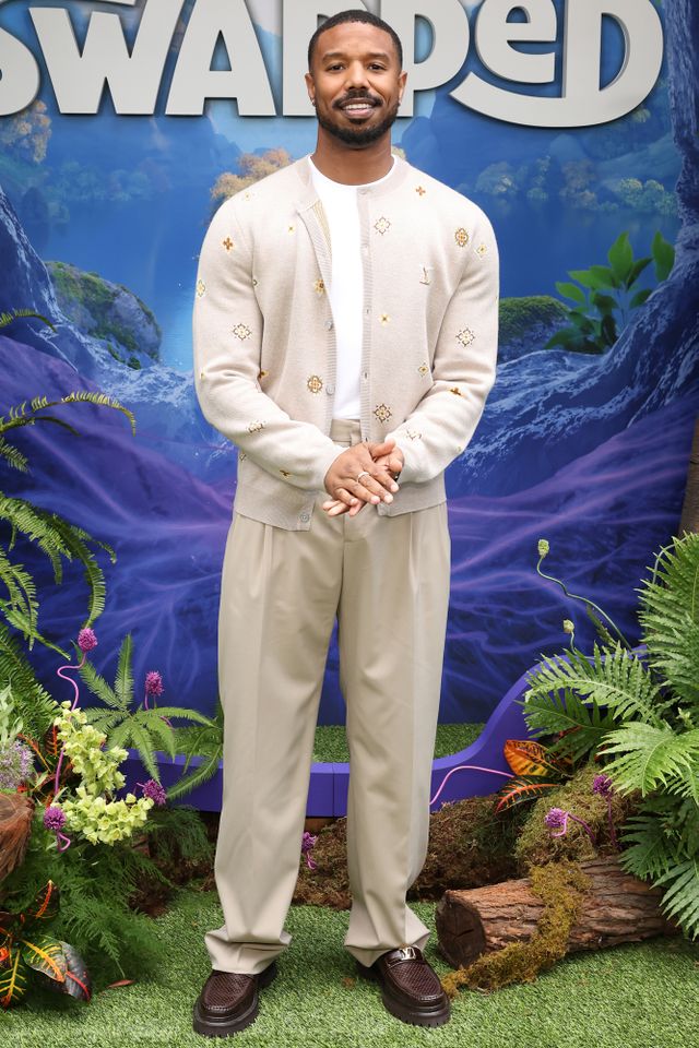 Michael B. Jordan attends Netflix’s “Swapped” World Premiere at Netflix Tudum Theater on April 26, 2026Credit: Araya Doheny/Getty