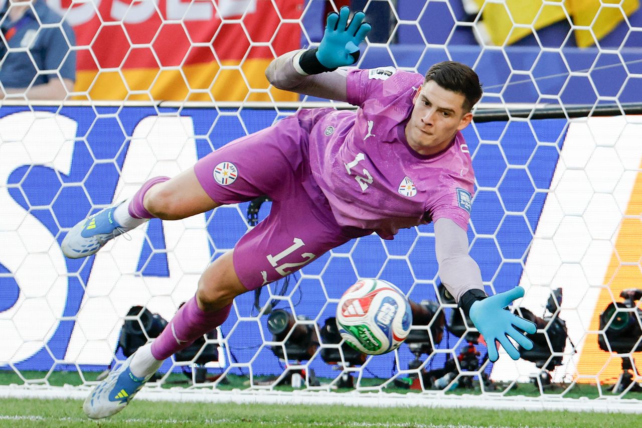 Orlando Gill of Paraguay during a FIFA World Cup 2026 Round of 32 match between Germany and ParaguayCredit: Fred Kfoury III/Icon Sportswire via Getty