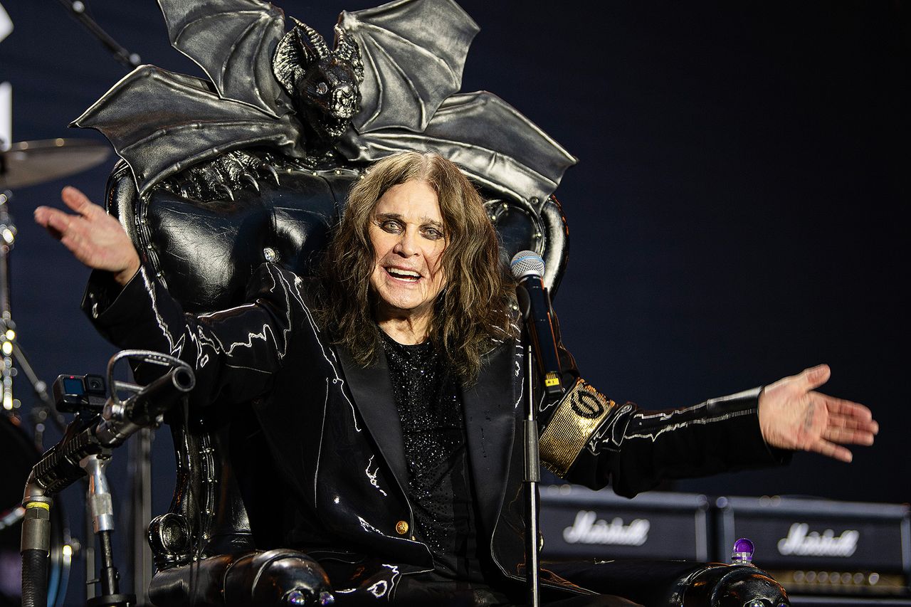 Ozzy Osbourne’s final concert with Black SabbathCredit: ROSS HALFIN