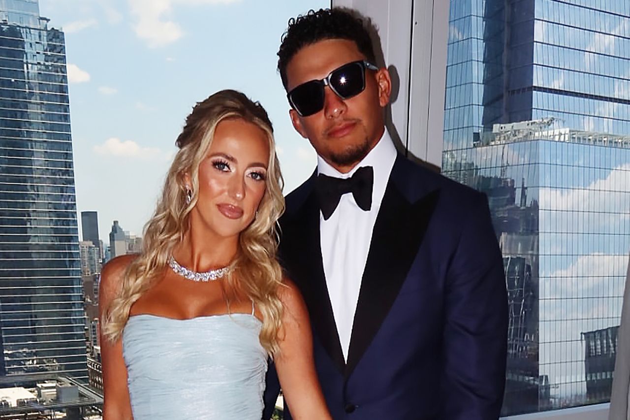 Brittany and Patrick Mahomes attend Taylor Swift and Travis Kelce’s wedding on July 3, 2026.Credit: Patrickmahomes/Instagram