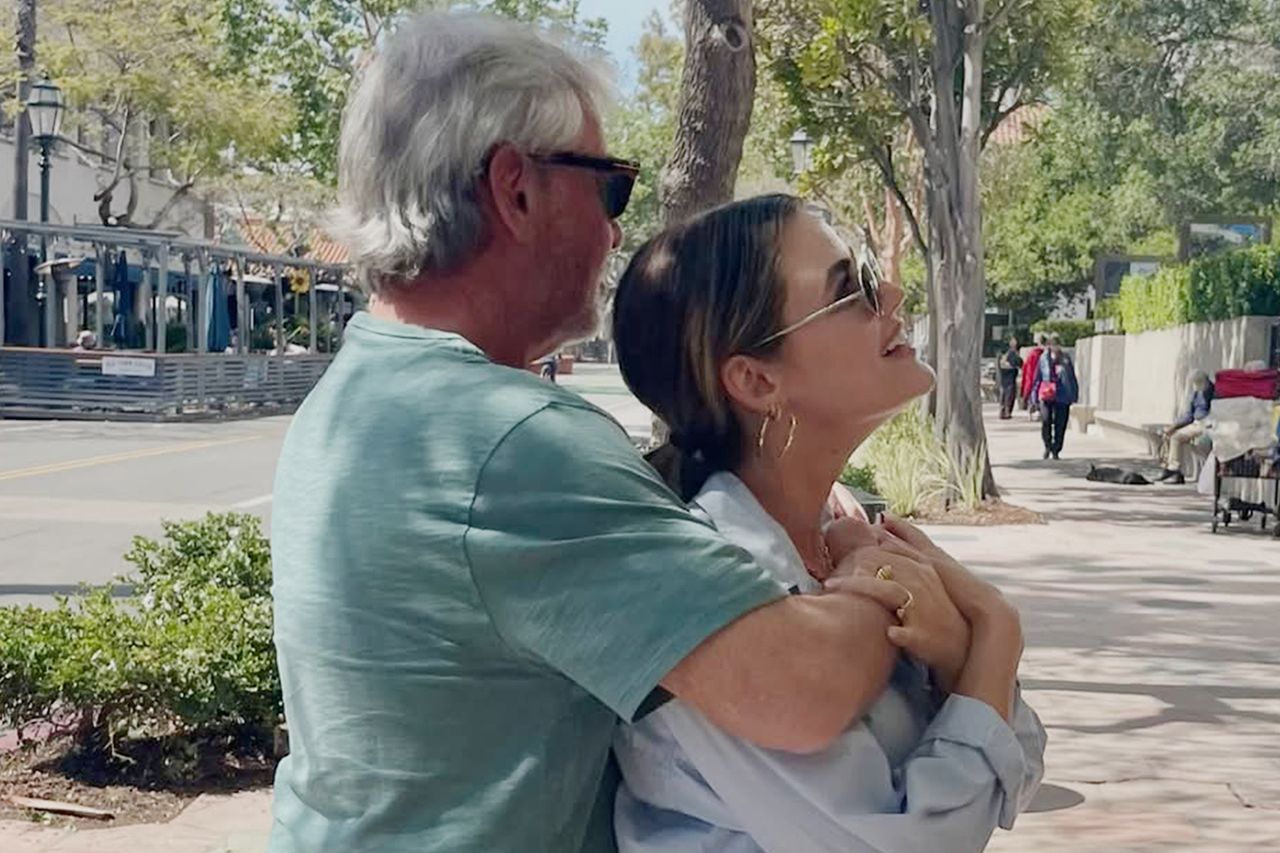 Lucy Hale with her father Preston Hale Lucy Hale with her father Preston HaleCredit: Lucy Hale/Instagram