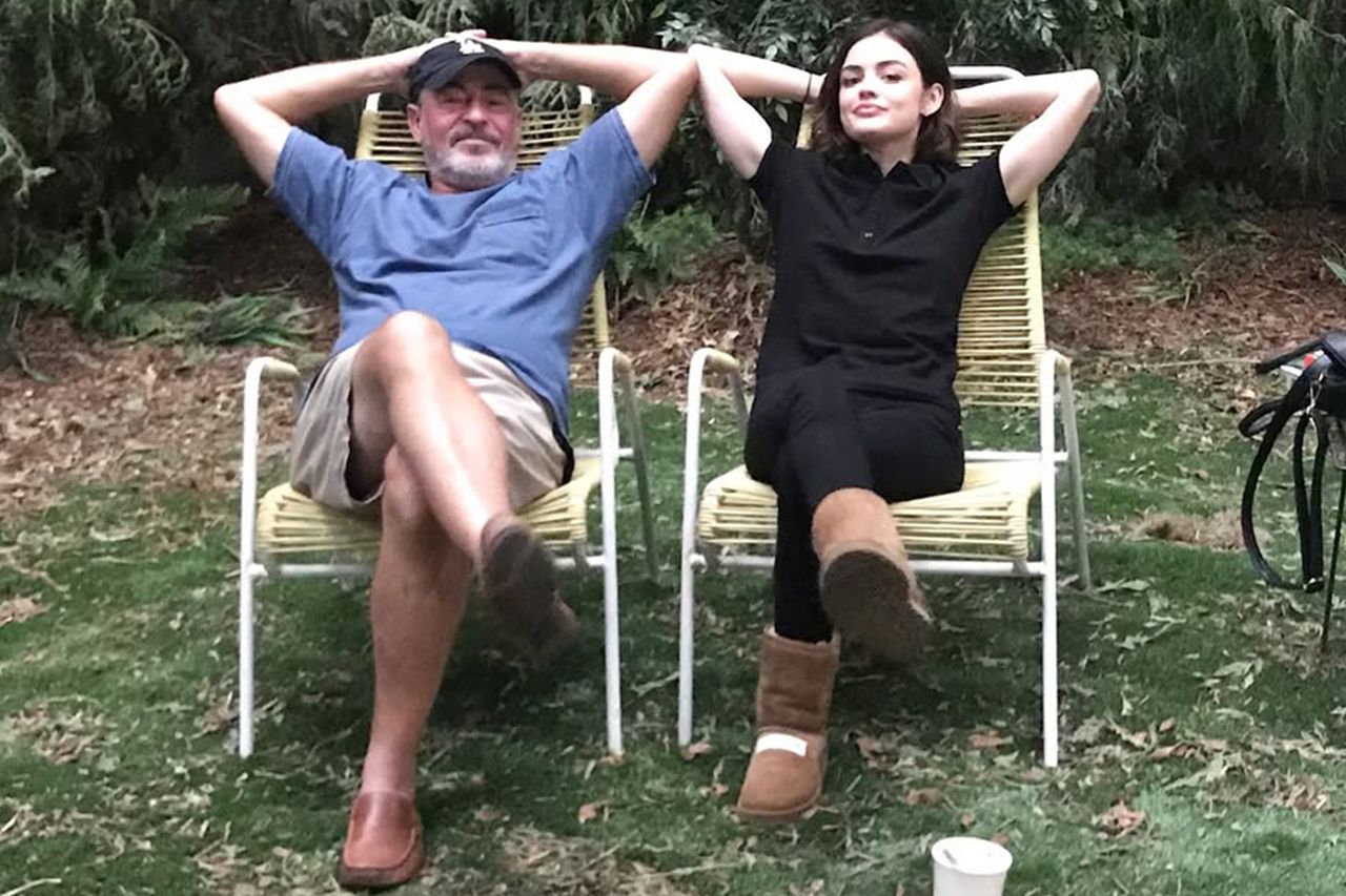 Lucy Hale with her father Preston Hale Lucy Hale with her father Preston HaleCredit: Lucy Hale/Instagram