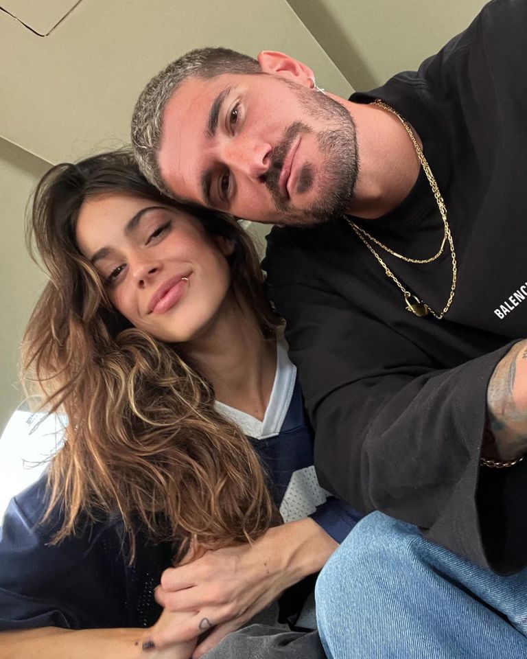 Rodrigo de Paul and Tini StoesselCredit: Rodrigo de Paul/Instagram