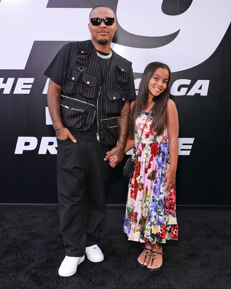 Shad Moss and Shai Moss attend the Universal Pictures Bow Wow and daughter Shai Moss at the ‘F9’ premiere in 2021Credit: Rich Fury/WireImage