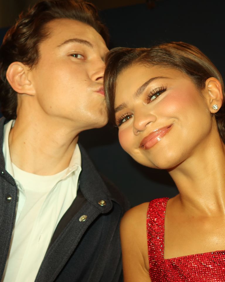 Zendaya Posts Rare PDA Pic of Tom Holland Kiss After He Confirmed Their Marriage Tom Holland and ZendayaCredit: zendaya/Instagram