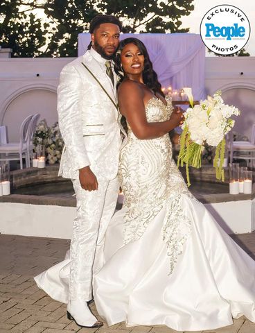 WWE Superstars Trick Williams and Lash Legend Are Married Trick Williams and Lash LegendCredit: Zakaria White Photography & Slinkshotz