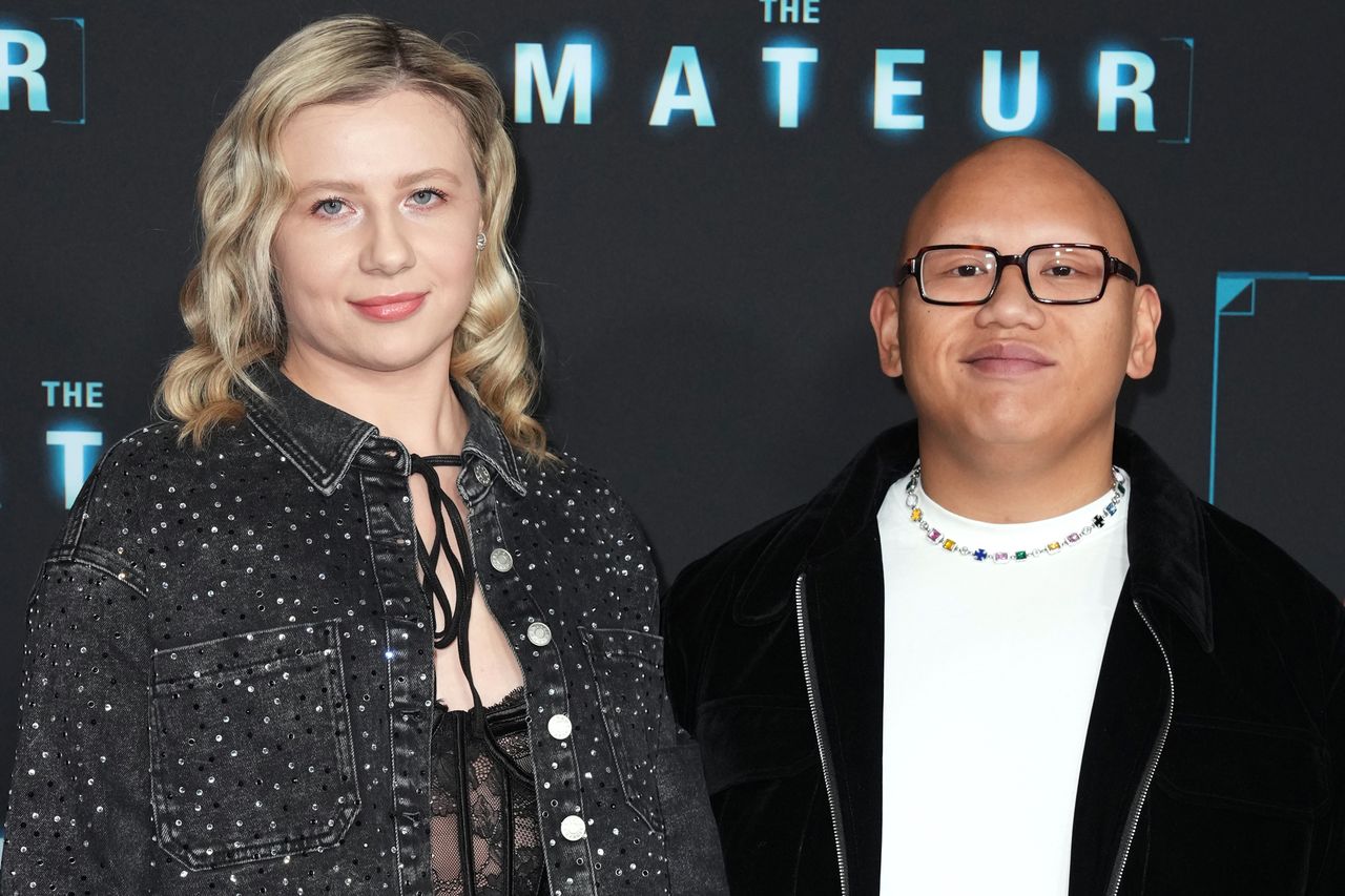 Veronica Leahov and Jacob Batalon in April 2025Credit: John Nacion/Variety via Getty