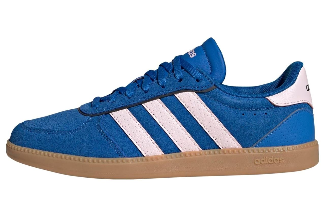 adidas Womens Breaknet Sleek Sneakers Shoes Casual - Beige Credit: Amazon