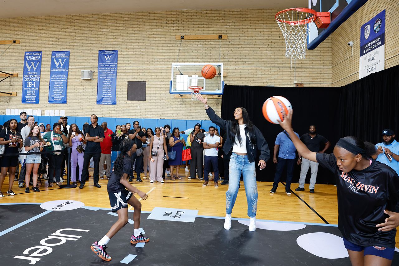 A’ja Wilson at Uber’s “Women Change the Game” event on July 23, 2026Credit: Jeff Schear/Getty
