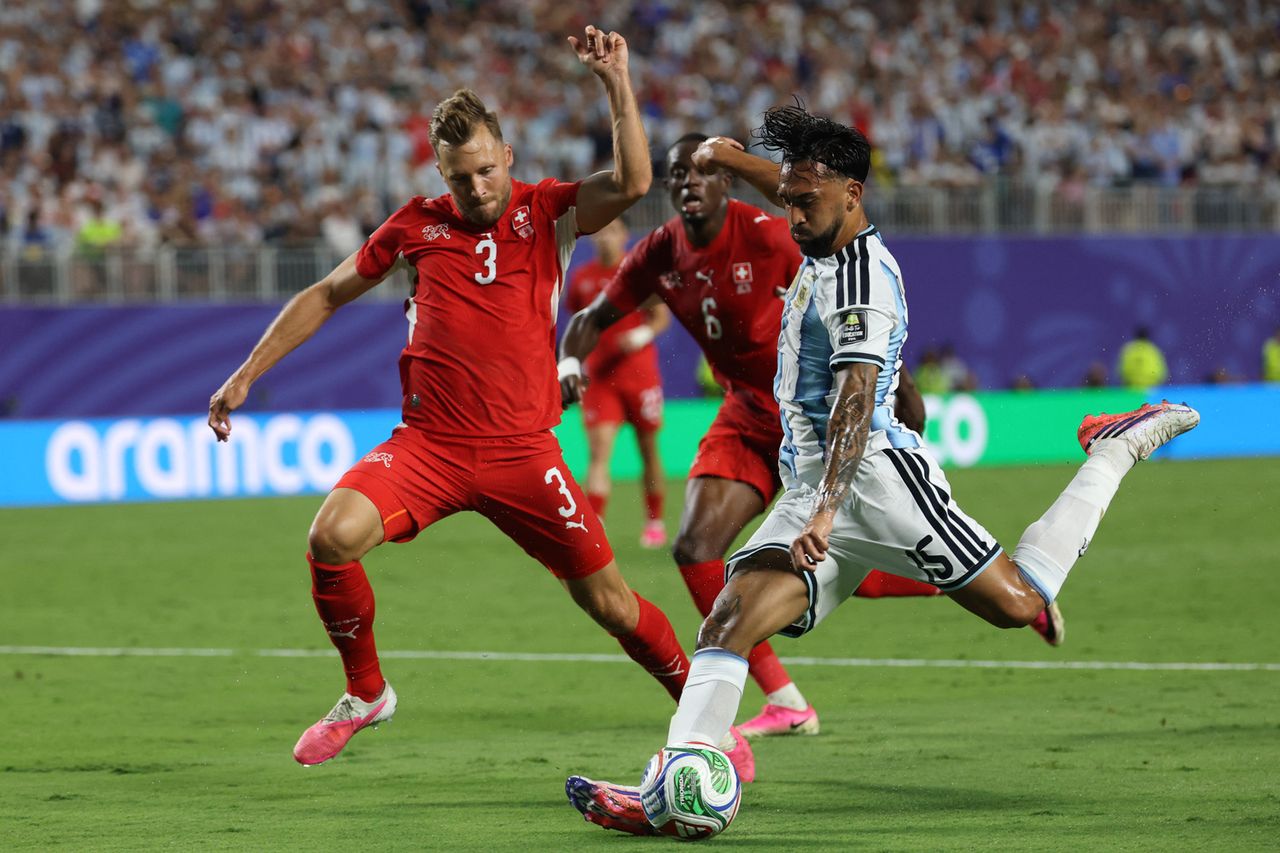 A scene from the July 11 FIFA World Cup match.Credit: Odd ANDERSEN / AFP via Getty