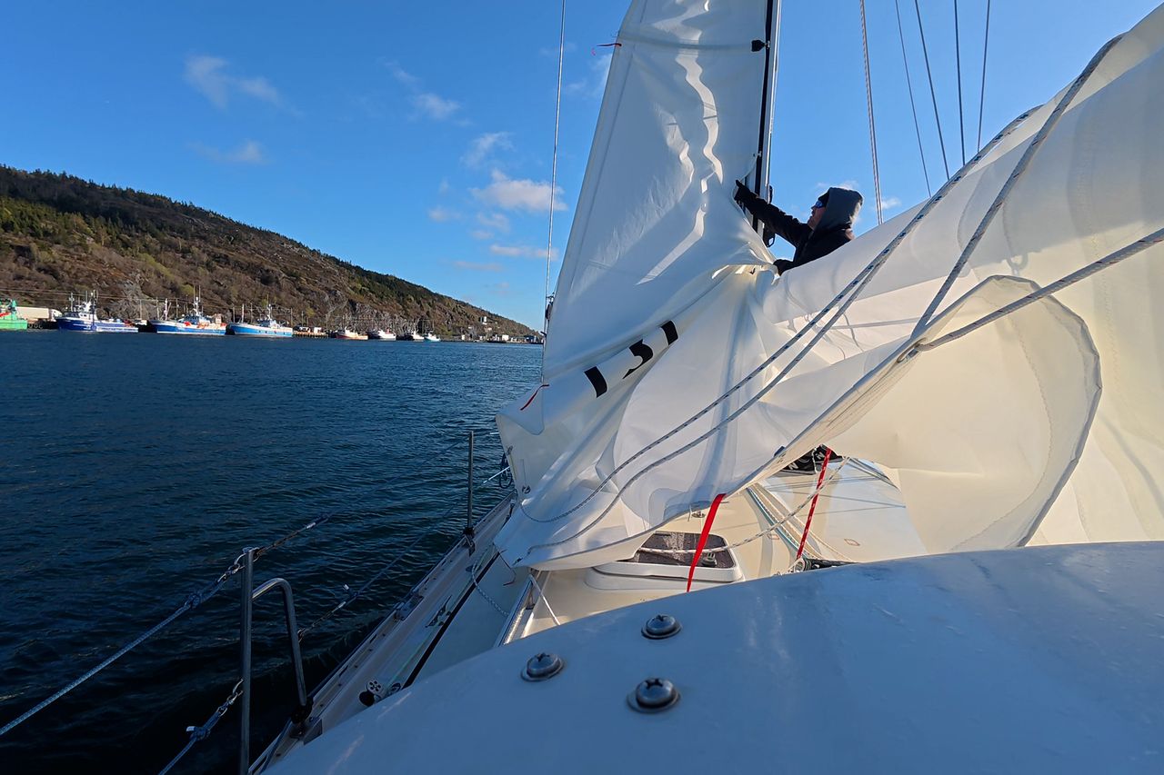 Sailor Sets Out on 10,000-Mile Journey to Become First Person to Complete a Solo, Nonstop Circumnavigation of the Arctic Ocean Arctic sailCredit: Courtesy of Matt Rutherford