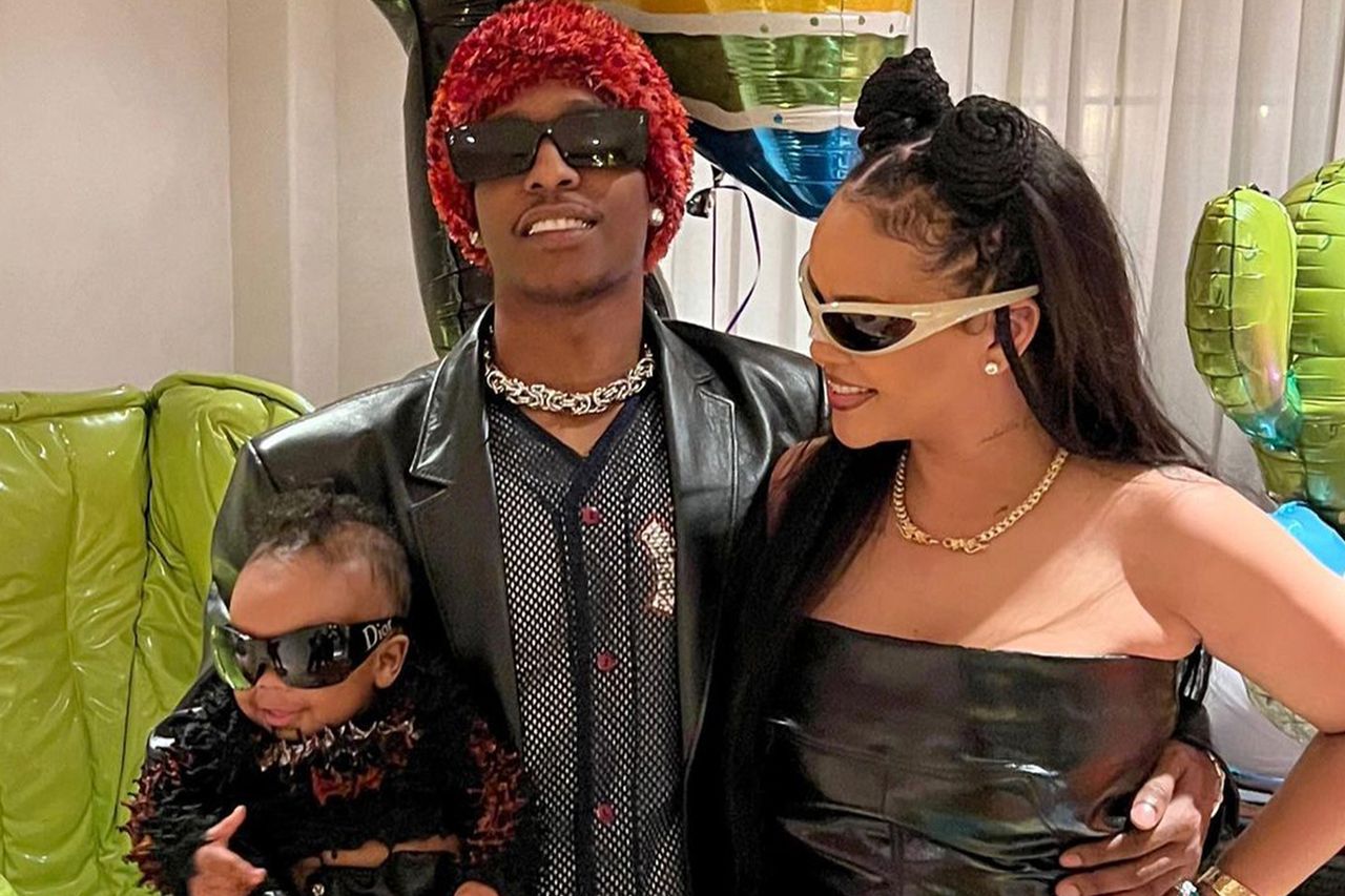 Rihanna, Asap rocky A$AP Rocky and RihannaCredit: A$AP Rocky/Instagram