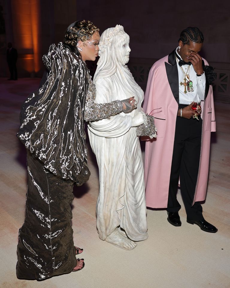 Rihanna, Heidi Klum and A$AP Rocky inside the 2026 Met GalaCredit: Arturo Holmes/MG26/Getty