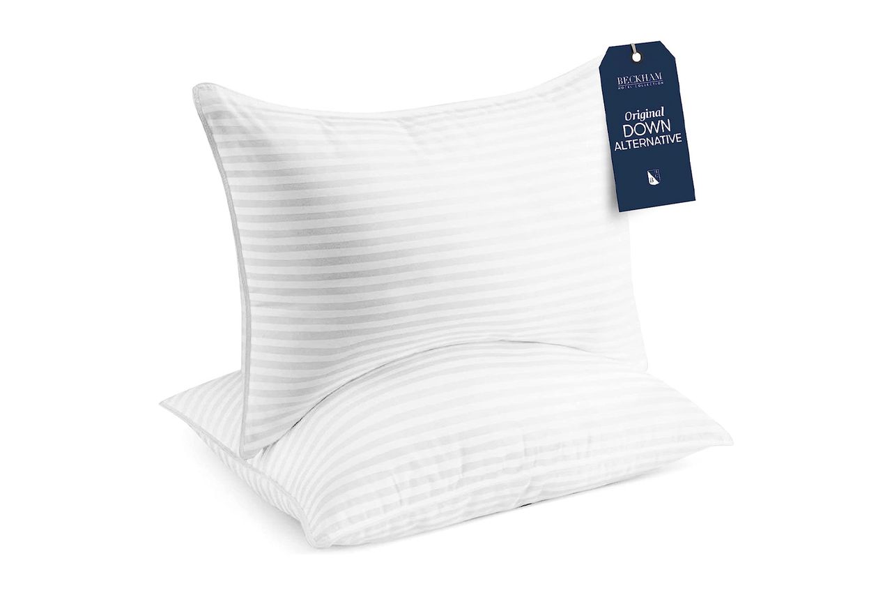 Amazon Prime Day Beckham Hotel Collection Bed Pillows Standard / Queen Size Set of 2 Credit: Amazon