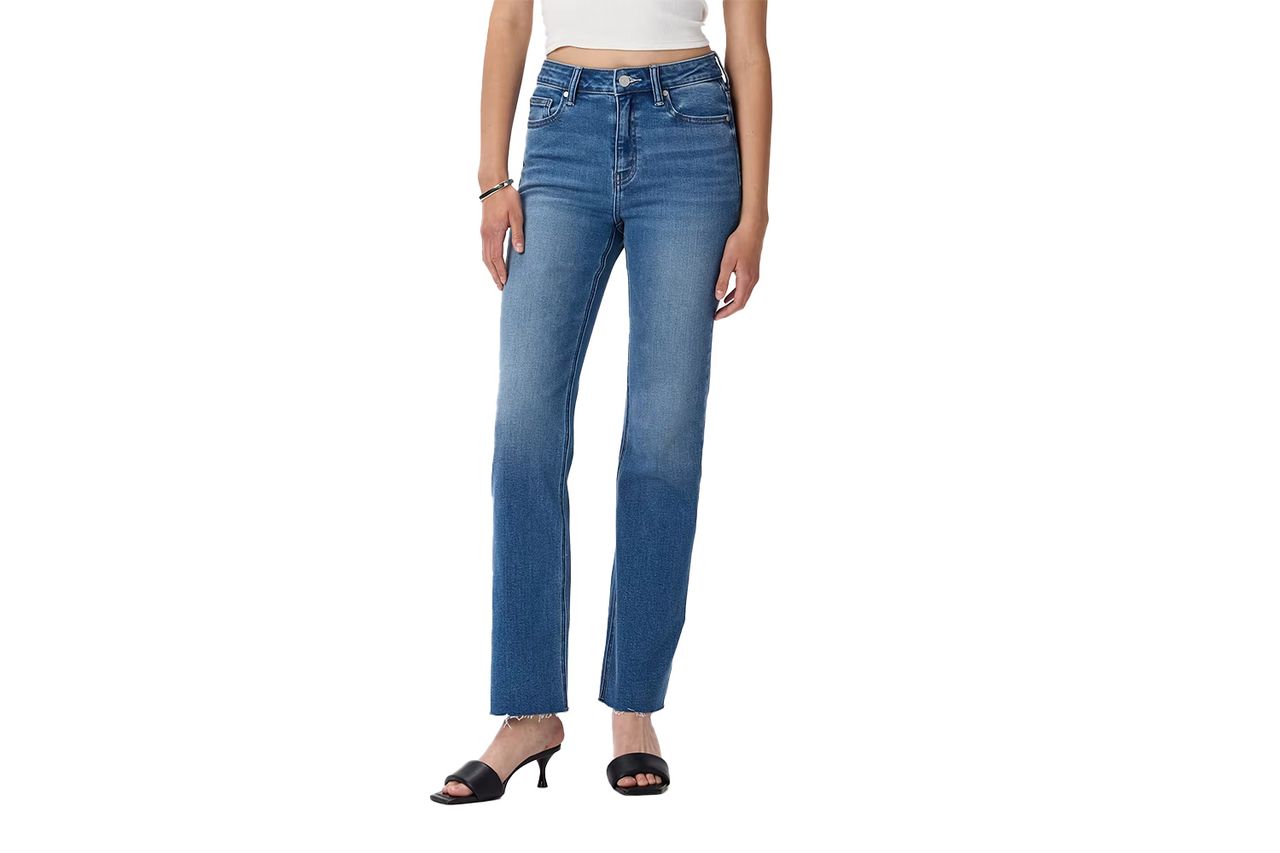 Bella Stretch Straight Jeans Credit: Quince